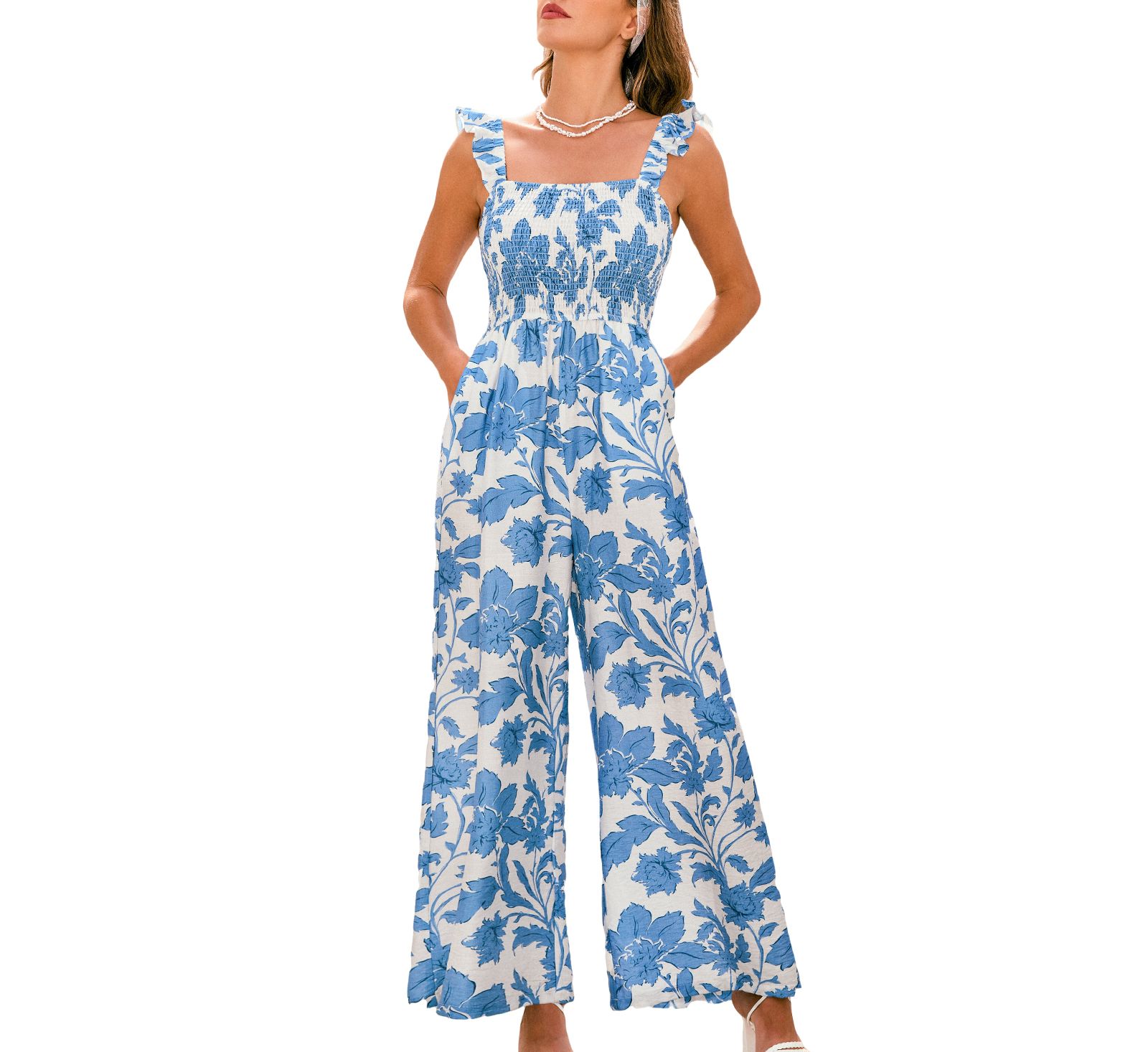 Cupshe Women's Mesmerizing Floral Jumpsuit