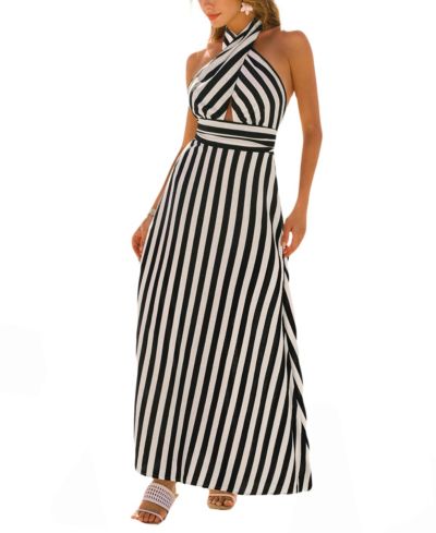 Макси-платье Cupshe Women's It’s Showtime Striped