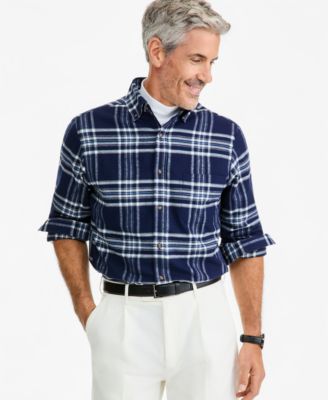 Navy Blue Berny Plaid