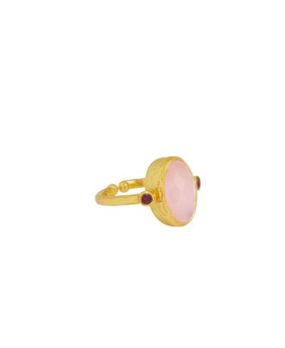 Коктейльное кольцо Ottoman Hands Lucia Quartz