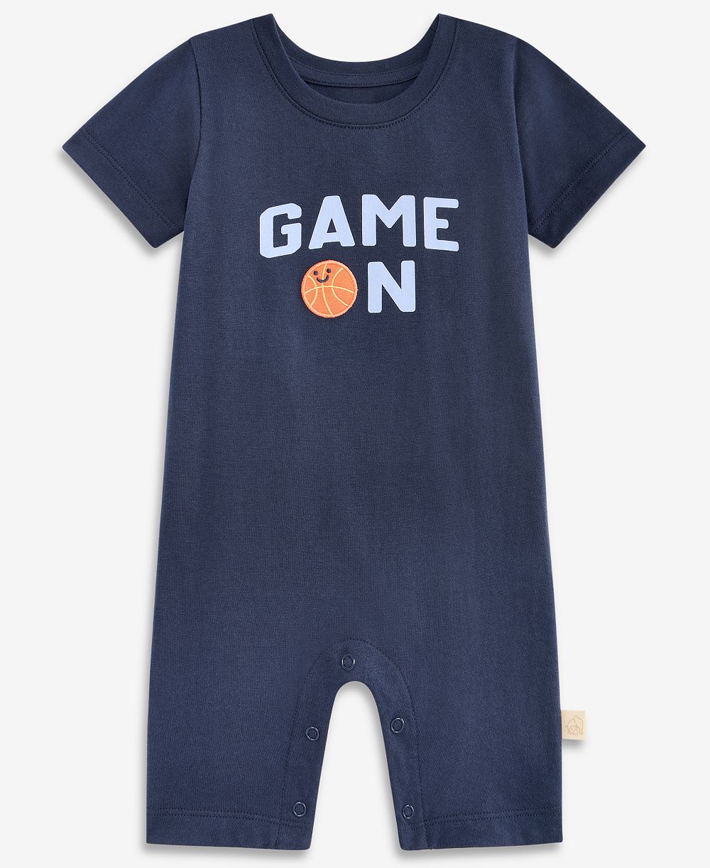 First Impressions Детский хлопковый комбинезон Game On для мальчиков 0M-24M, эксклюзив Macy's
