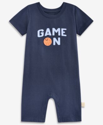 First Impressions Детский хлопковый комбинезон Game On для мальчиков 0M-24M, эксклюзив Macy's