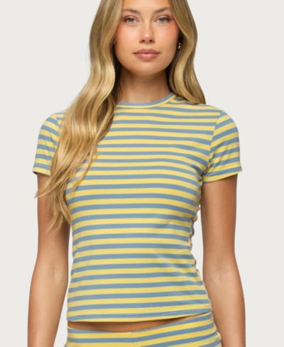 Женская футболка Edikted Isara Striped