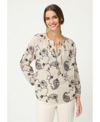 Блузка Olsen Women's Embroidered Tunic