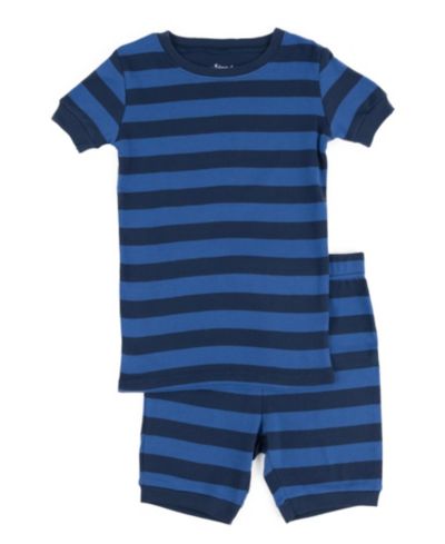 Blue & navy stripes