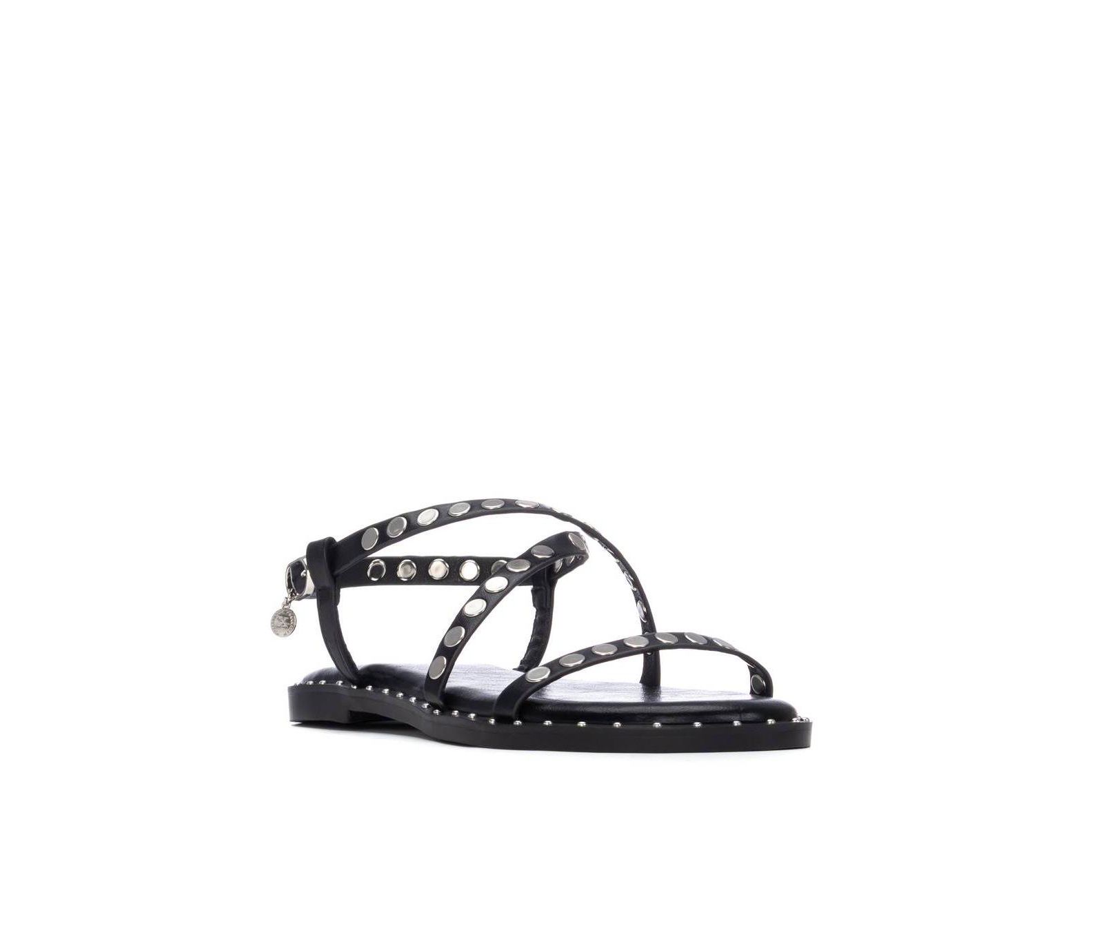 XTI Women's Studded Strappy Sandals