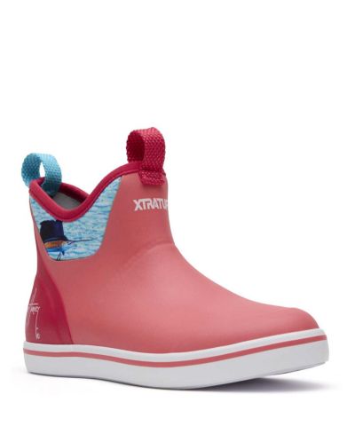 XTRATUF Women's Ankle Deck Boot Guy Harvey
