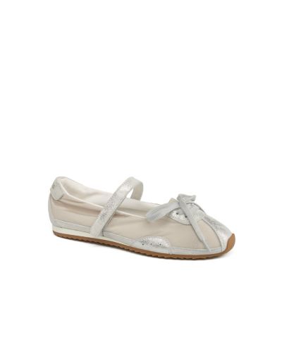 Женские кеды JSlides Pavia Nylon and Suede Mary Jane