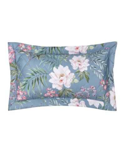 J. Queen Cottage Savannah Quilted Boudoir Decorative Pillow, 12" x 26"