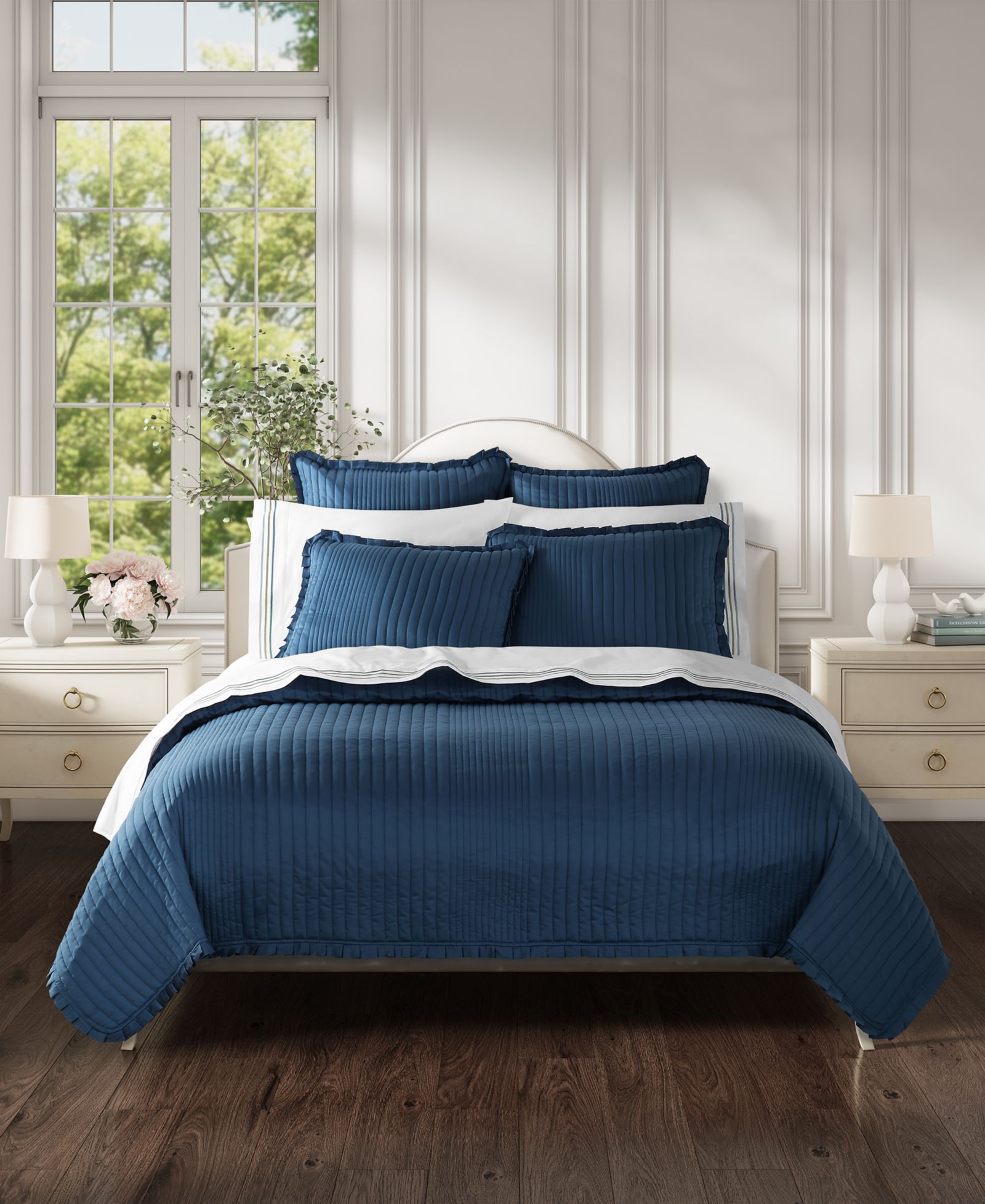 J. Queen Cottage комплект из 3 одеял Cottage Meadow Solid, King/California King