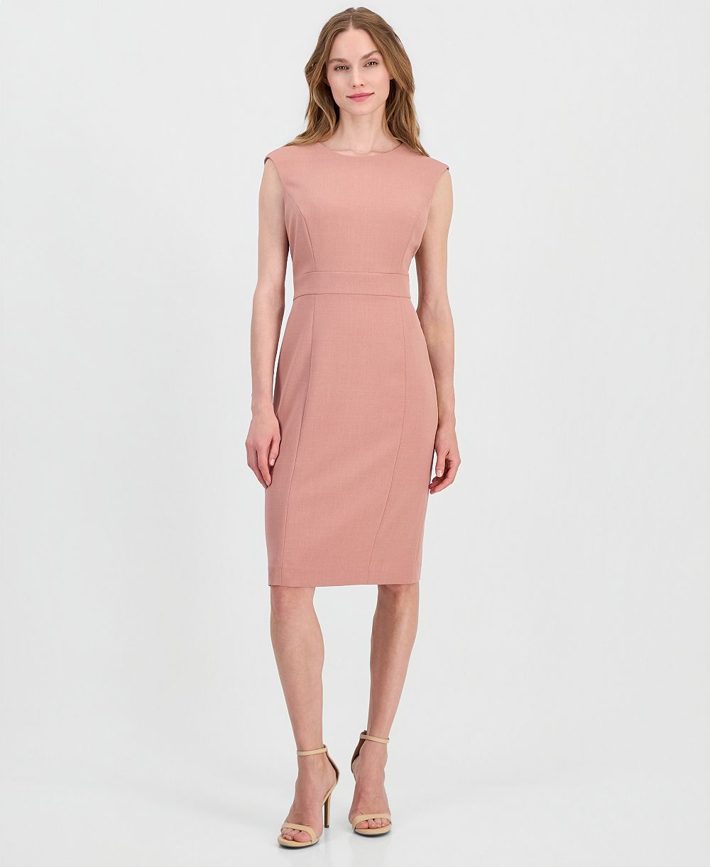 Женское платье-футляр Kasper Sleeveless Sheath