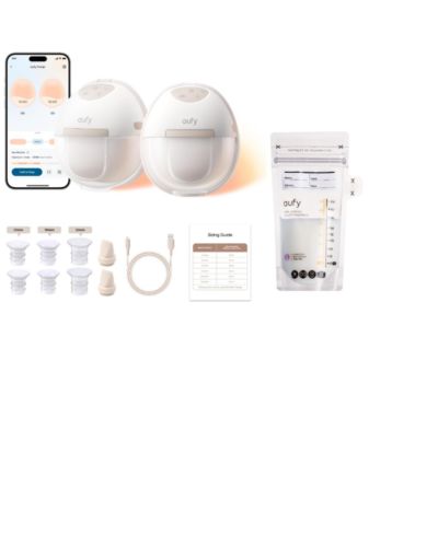 eufy Security Wearable Breast Pump E20 with Milk Storage Bag (120 Pieces)