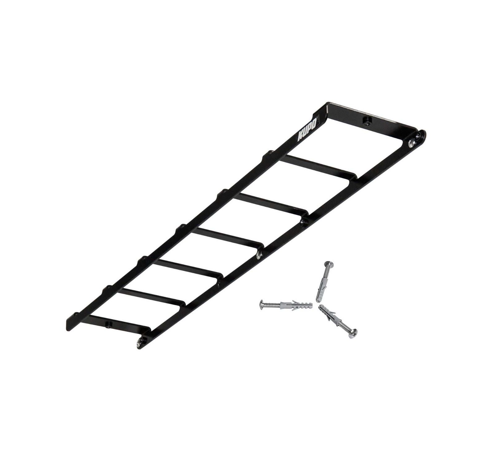 Kupo 6-Roll Wall-Mounted Heavy-Duty Steel Storage Rack for Backdrops