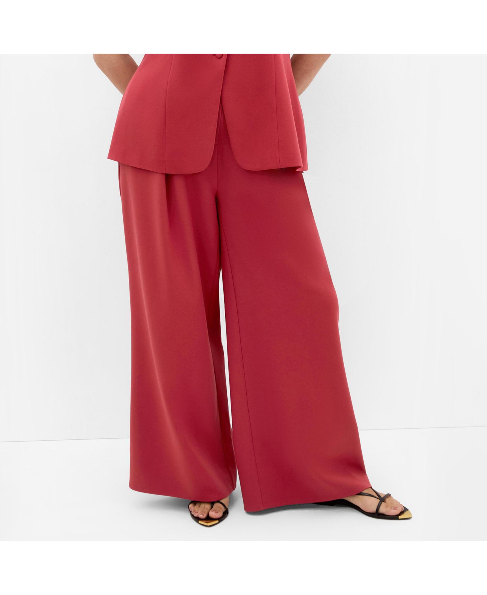 Брюки CITY CHIC Plus Size Tori Wide Leg