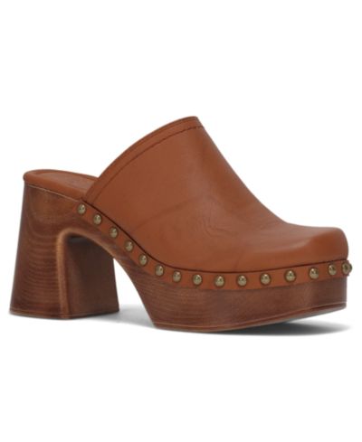 Женские мюли-чокли Frye and Co. Wylie Platform Mule Clogs
