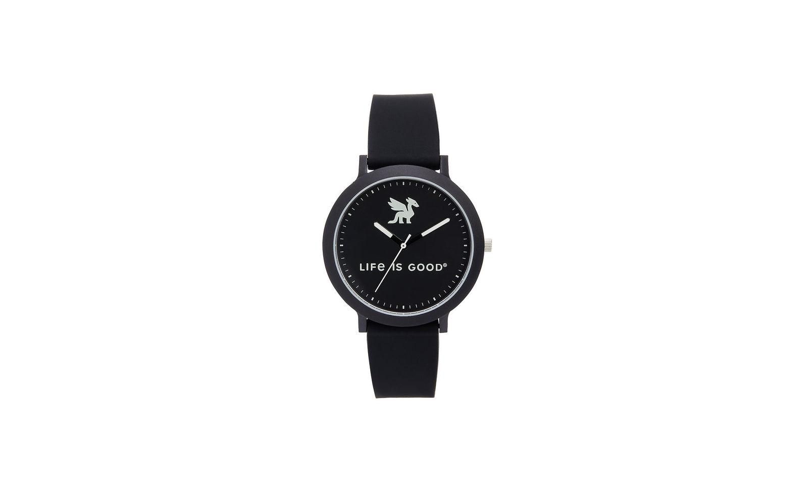 Speidel Unisex Quartz Life is Good Watch Silicone Strap