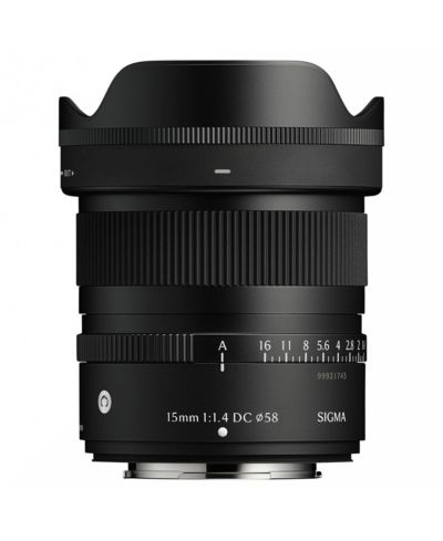 Объектив Sigma 15mm f/1.4 DC Contemporary для Fujifilm X