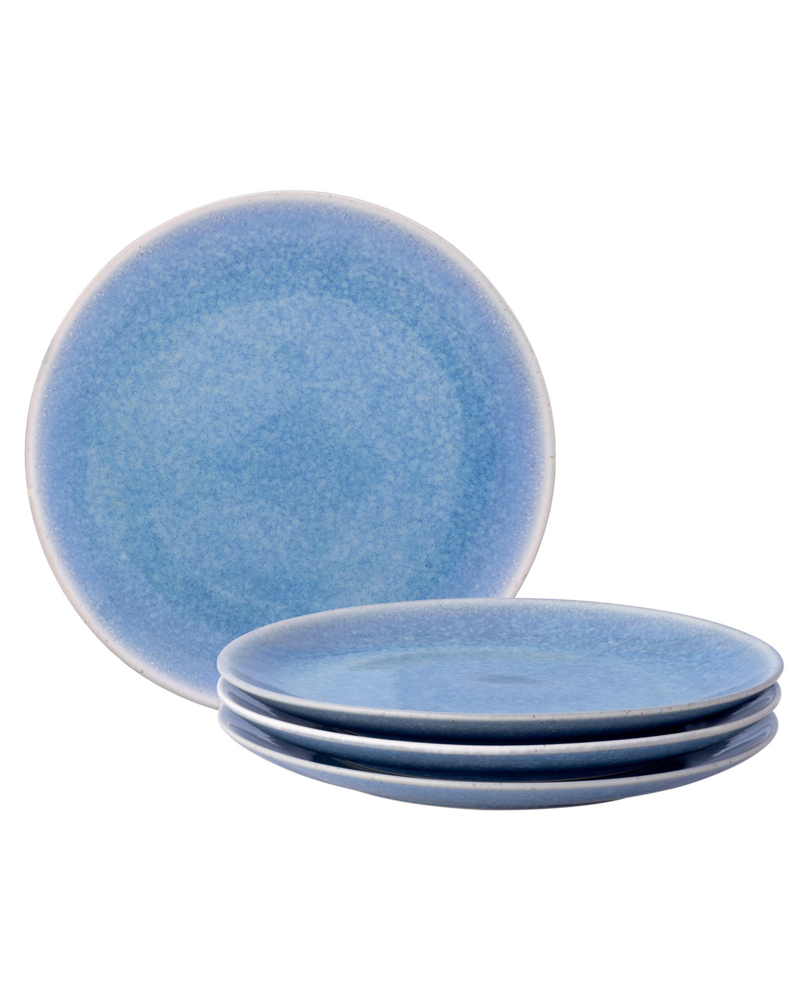 Набор из 4 салатных тарелок Noritake Colorwave Kiln Azure