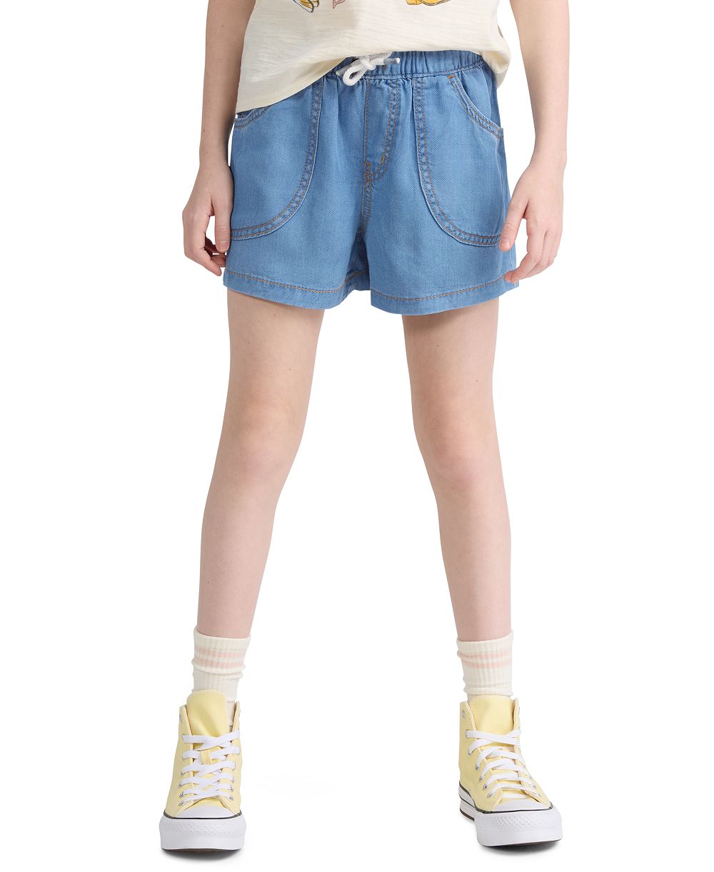 Шорты Levi's Girls' 7-16 из денима, парашютные