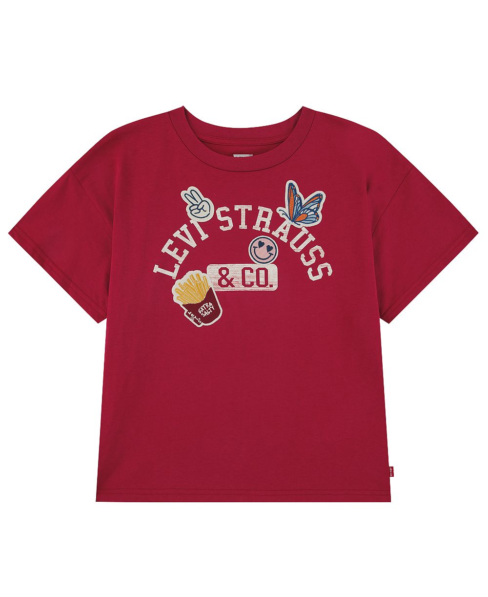 Детская футболка Levi's 2T-4T Patches Oversized