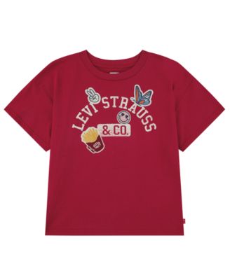 Детская футболка Levi's 2T-4T Patches Oversized