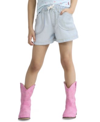 Levi's Girls' 2T-6X Denim Parachute Shorts