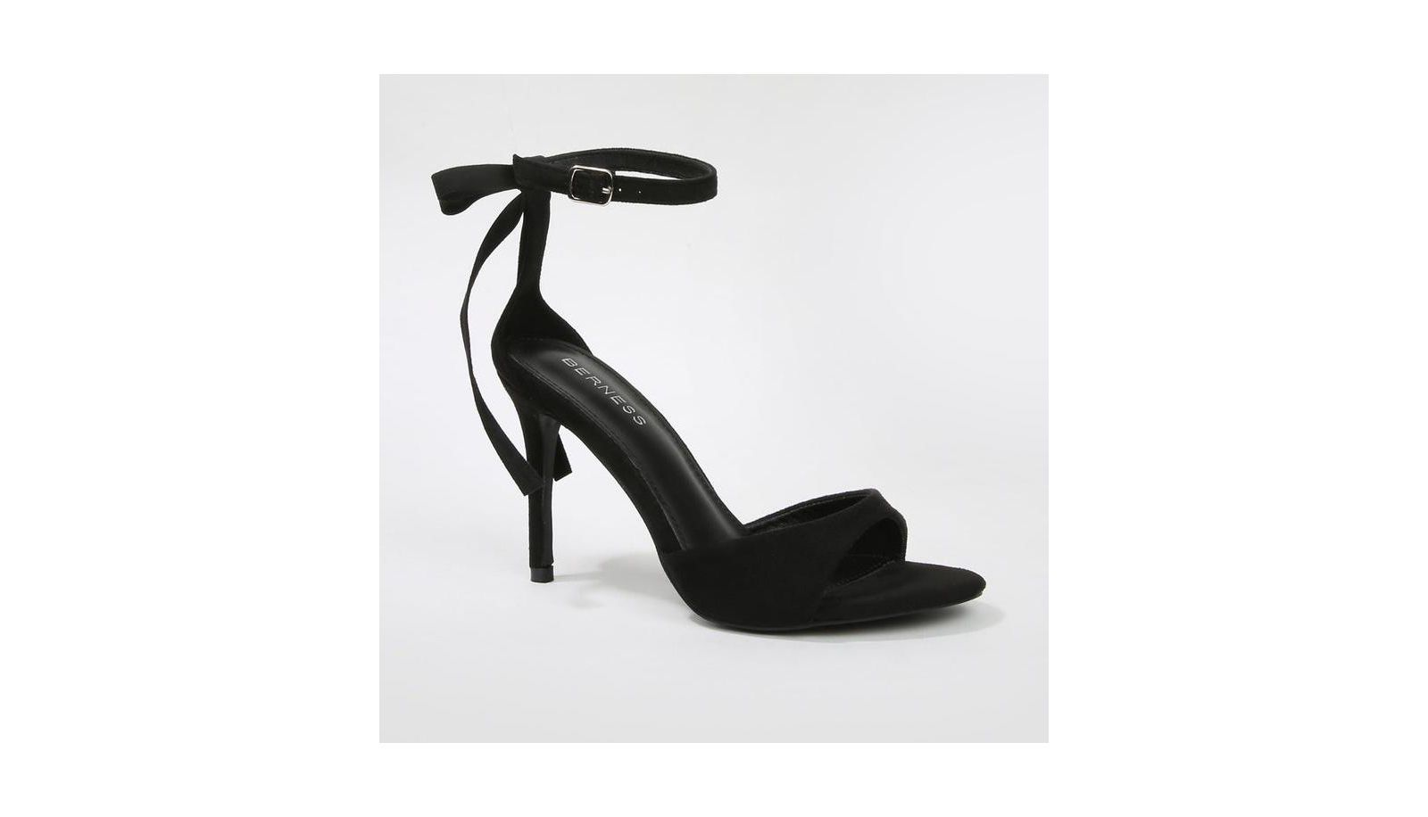 BERNESS Women's Fia Ankle Strap Heeled Sandal