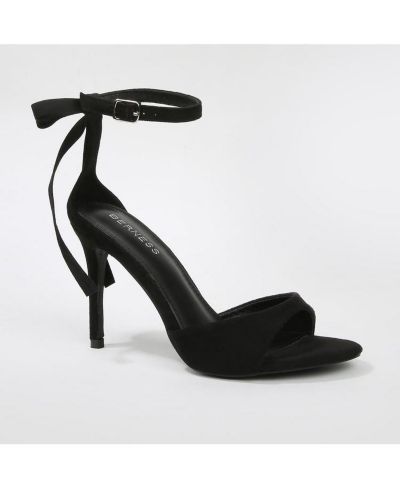 BERNESS Women's Fia Ankle Strap Heeled Sandal