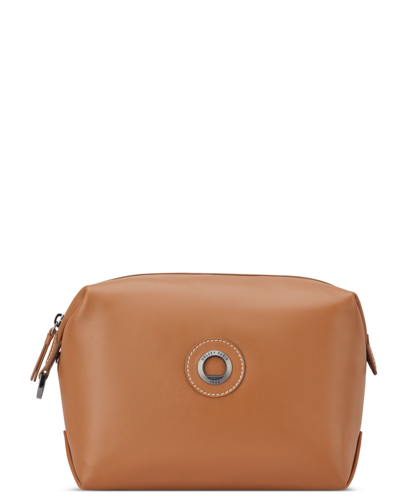 Delsey Paris Chatelet Leather 9.75" Toiletry Bag