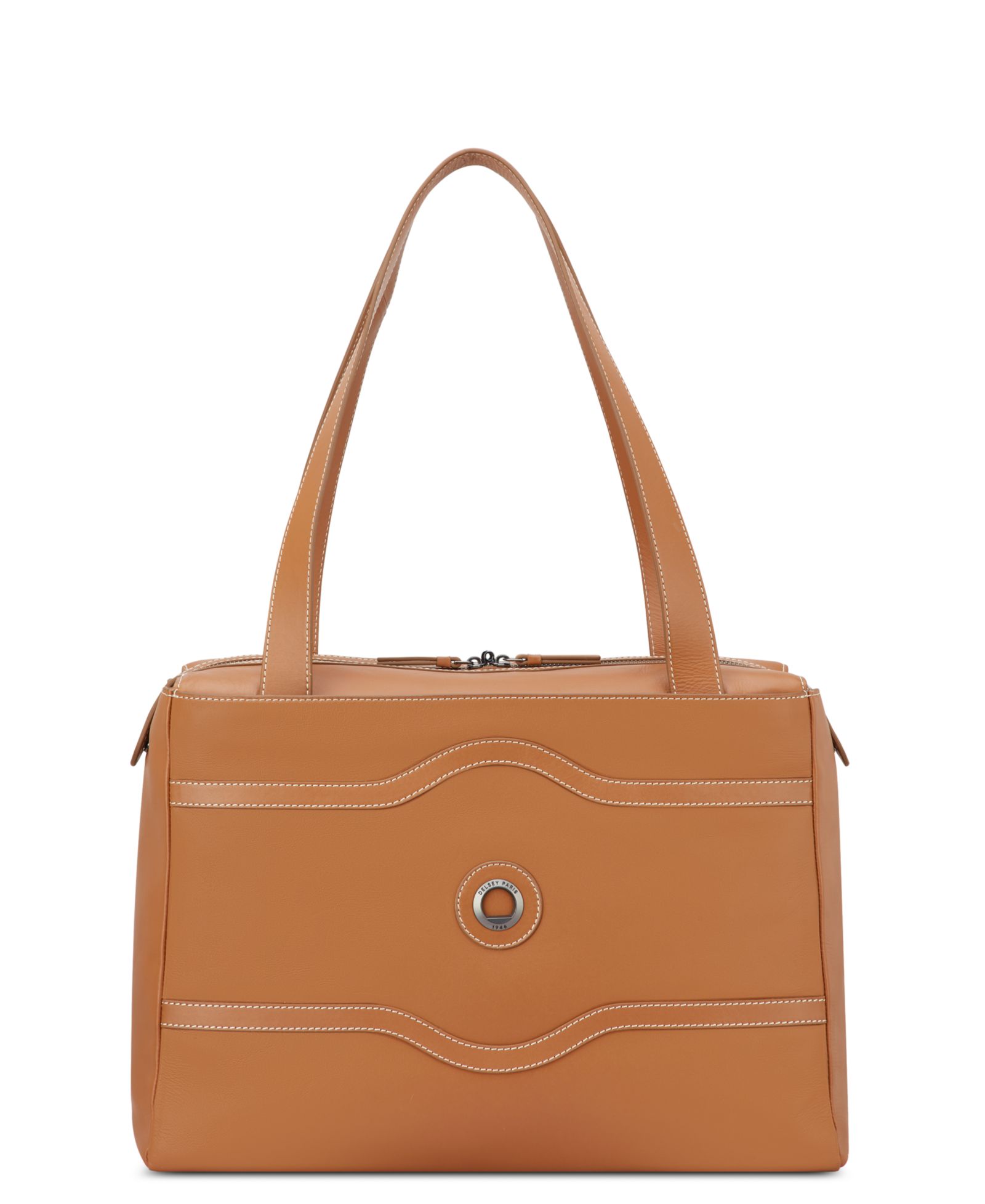 Delsey Paris Chatelet 16.25" Leather Tote