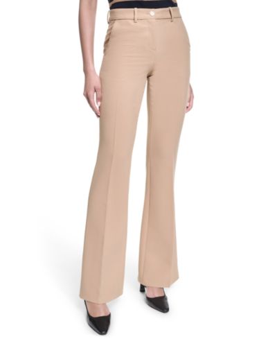 Брюки KARL LAGERFELD PARIS Women's Mid-Rise Flare