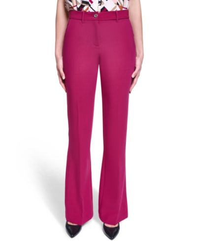 Брюки KARL LAGERFELD PARIS Women's Mid-Rise Flare