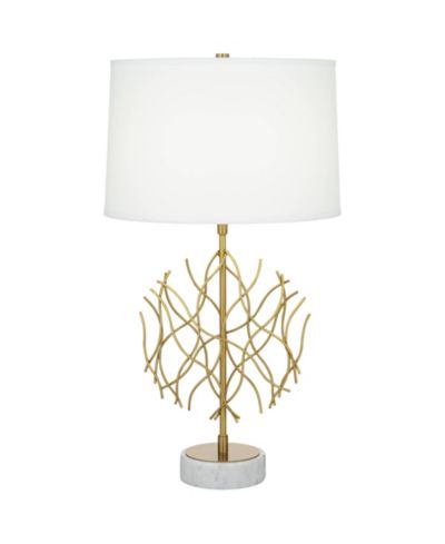 Possini Euro Design современная настольная лампа Johan Modern Table Lamp Sculptural Open Grid Metal Drum Shade для спальни и гостиной