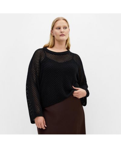 Женский вязаный топ CITY CHIC с длинным рукавом, крючком