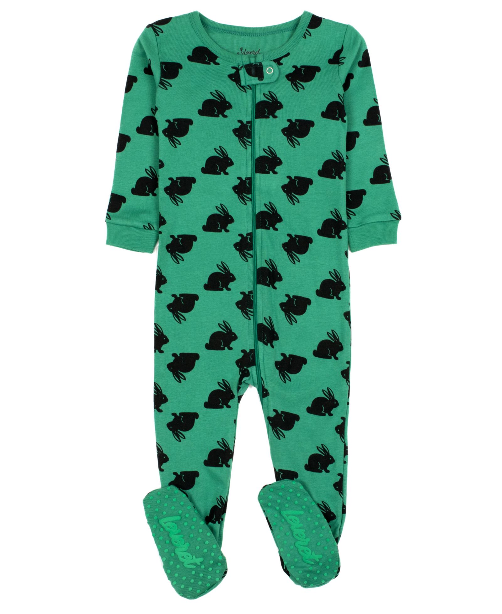 Leveret Baby Matching Family Footed Cotton Easter Pajamas 03M-24M
