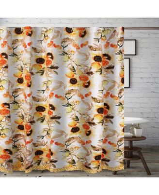 Greenland Home Fashions занавеска для душа Somerset с оборками