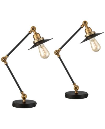 Набор настольных ламп для дома и офиса 360 Lighting Taurus 20" с USB портами
