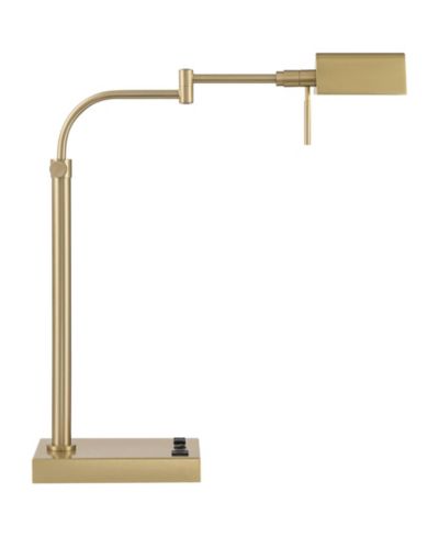 Современная настольная лампа Possini Euro Design Keegan 24 1/2" High с USB