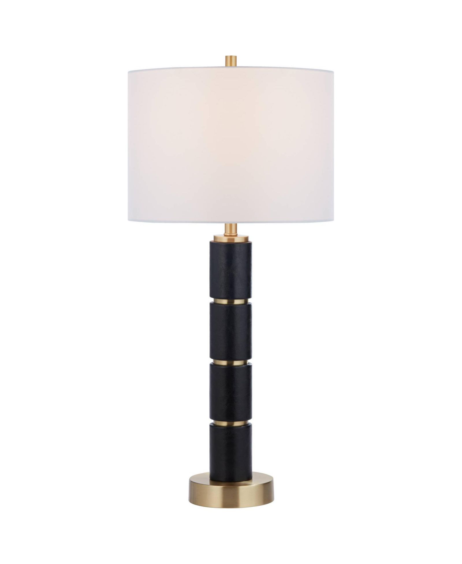 Possini Euro Design Настольная лампа Faux Leather с диммером Rainier 30 1/2"H