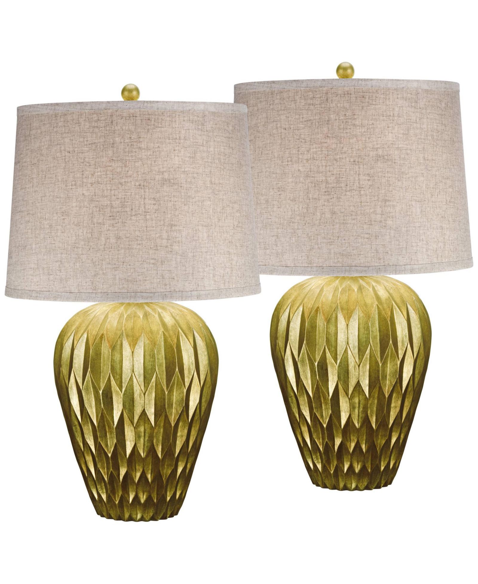 Набор настольных ламп Possini Euro Design Buckhead, 28", бронзовый финиш