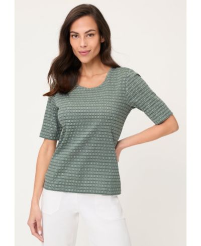 Olsen Women's Geo Print T-Shirt