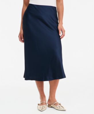 On 34th Women's Pull-On Satin Slip Skirt, Macy's Exclusive