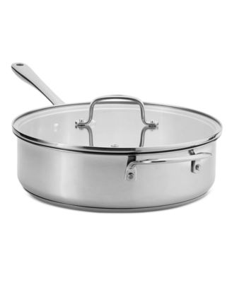 The Cellar Сковорода со съемной крышкой из нержавеющей стали, 5-Quart