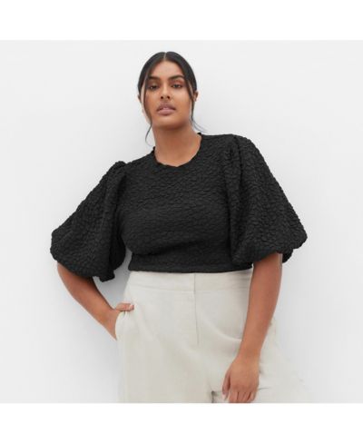 CITY CHIC Women's Chrissie Balloon Sleeve Top