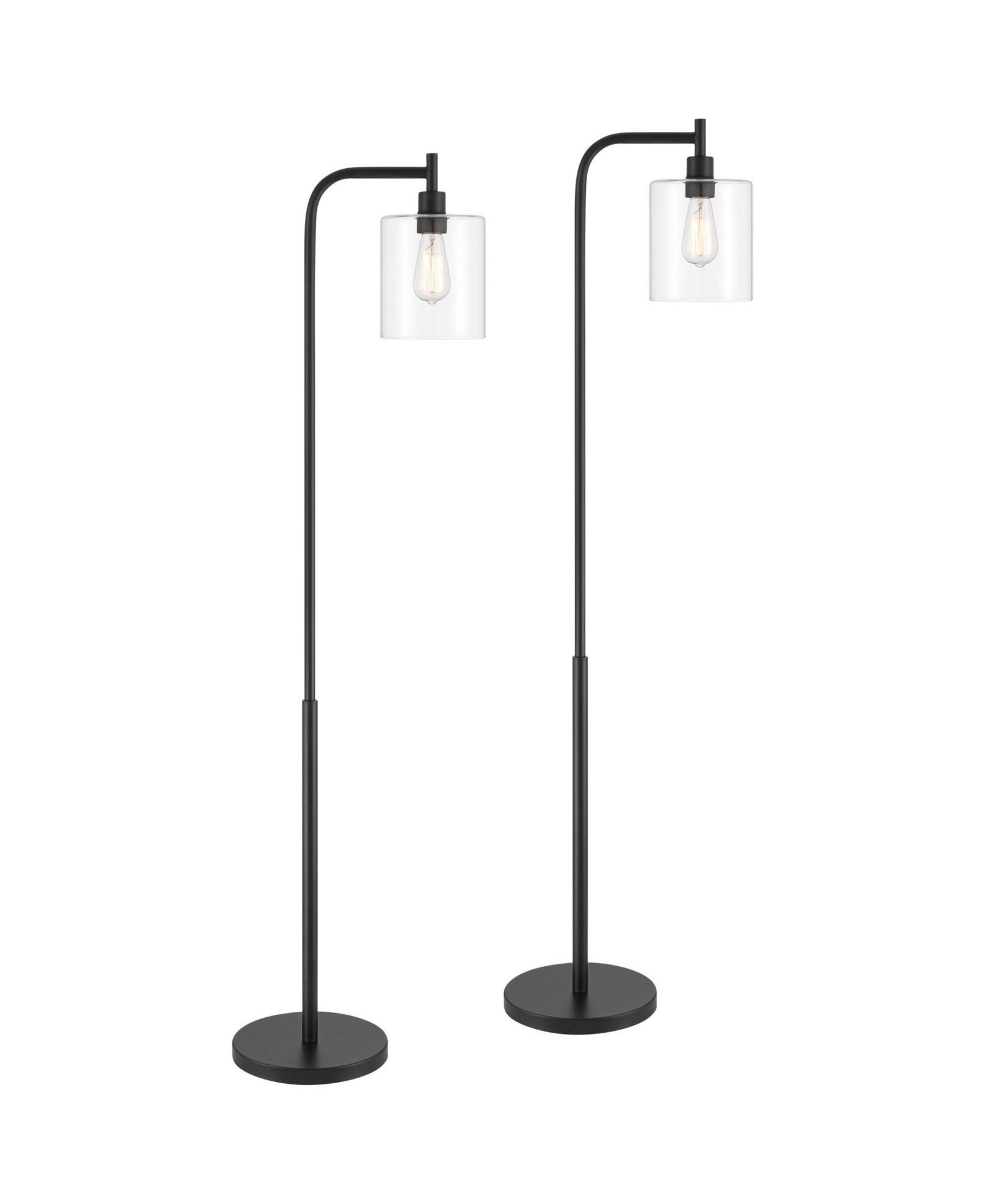 Набор напольных ламп 360 Lighting Karis Farmhouse Rustic, 2 шт, 62 1/2" Tall