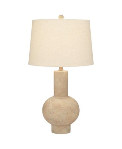 360 Lighting настольная лампа Sandstone Gourd, 27" высокая, в стиле фермерский дом, рустик, современная
