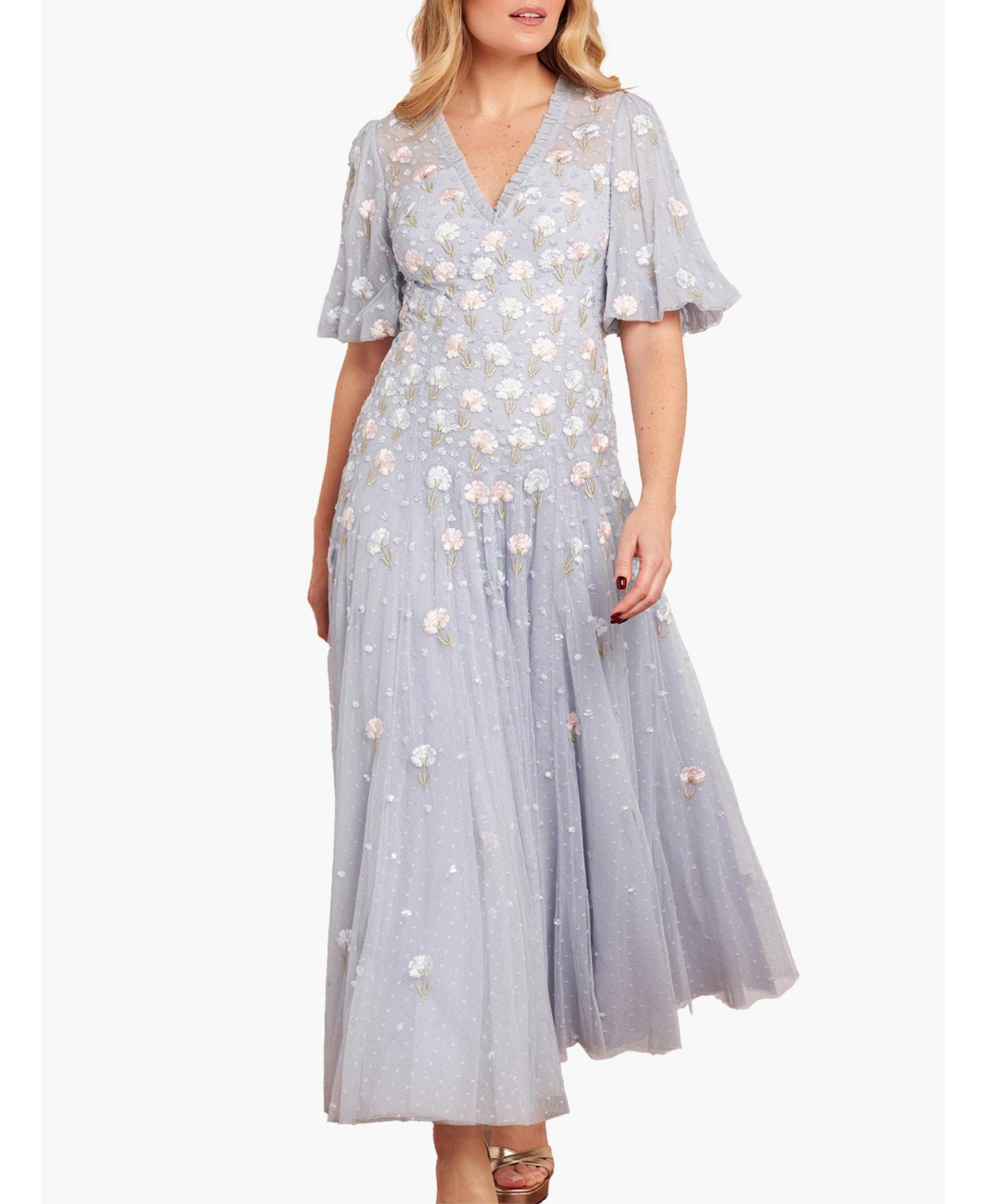 Женское вечернее платье Needle & Thread Dandelion Ditsy Ankle