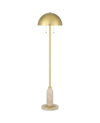 Possini Euro Design напольный торшер Medbury Mid Century Modern, золотая латунь, 61 1/2"
