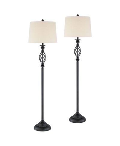 Набор напольных ламп Franklin Iron Works Annie Traditional 63" Tall