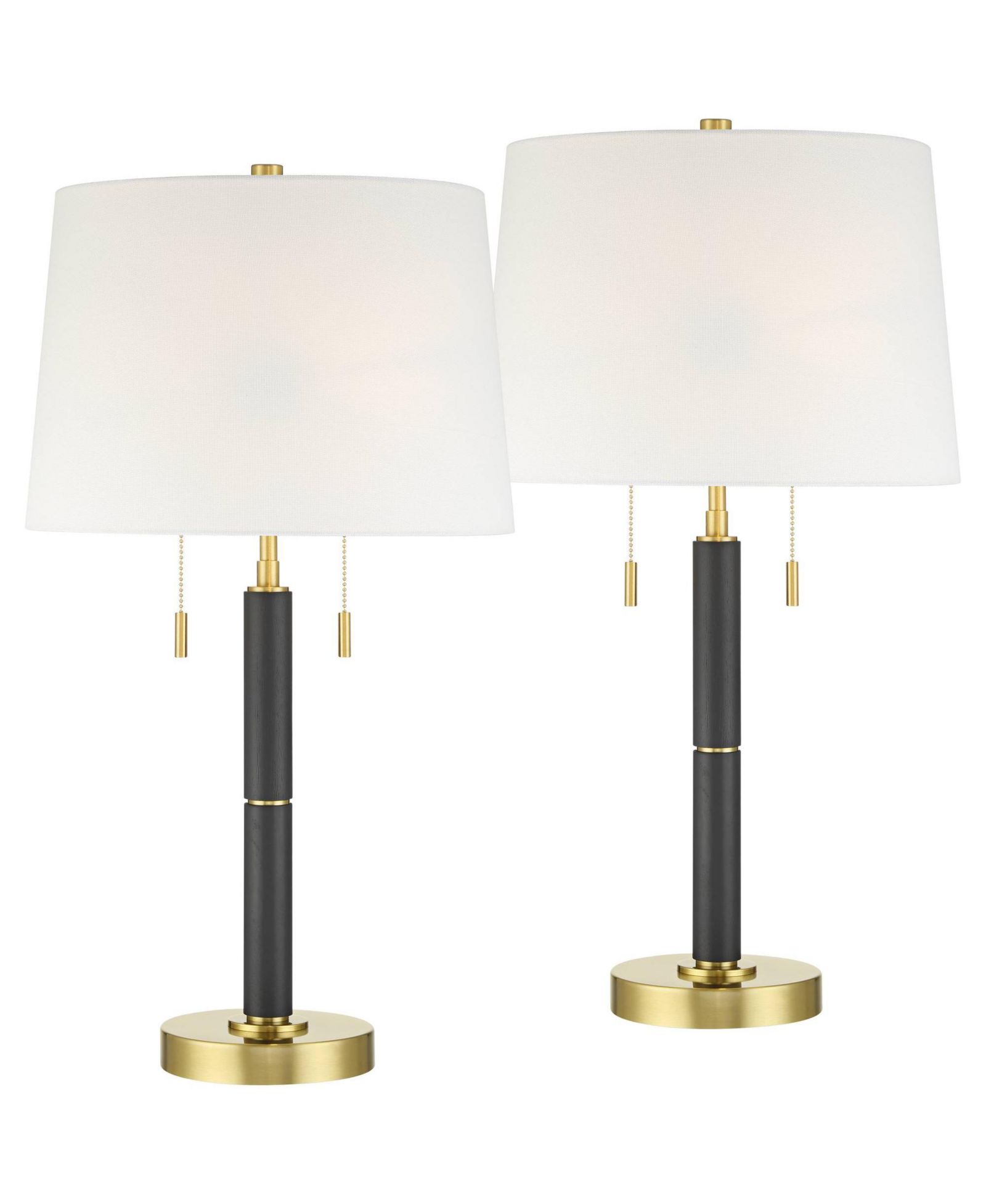 360 Lighting Настольная лампа Brass Light Pull-Chain Set of 2